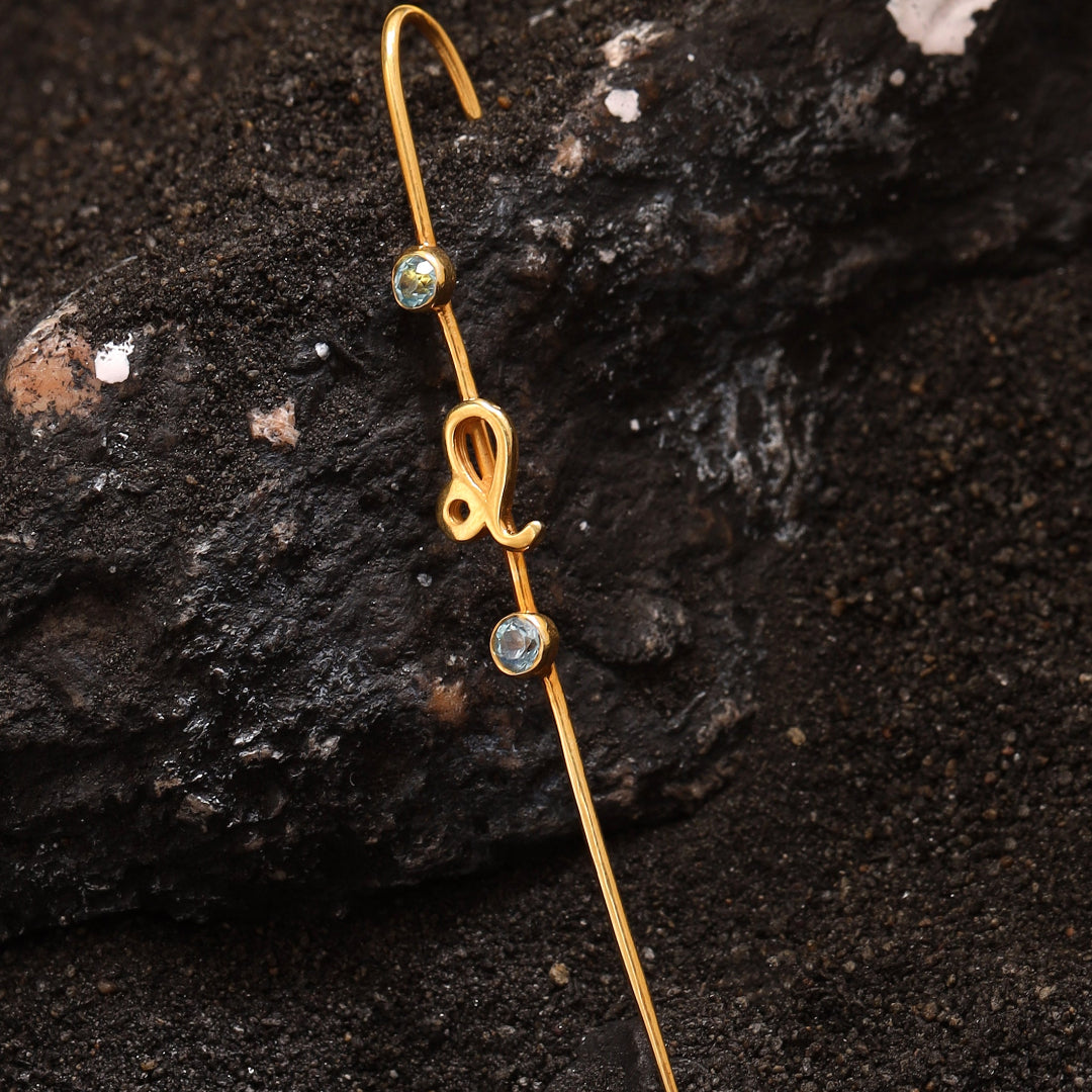 Leo ear pin