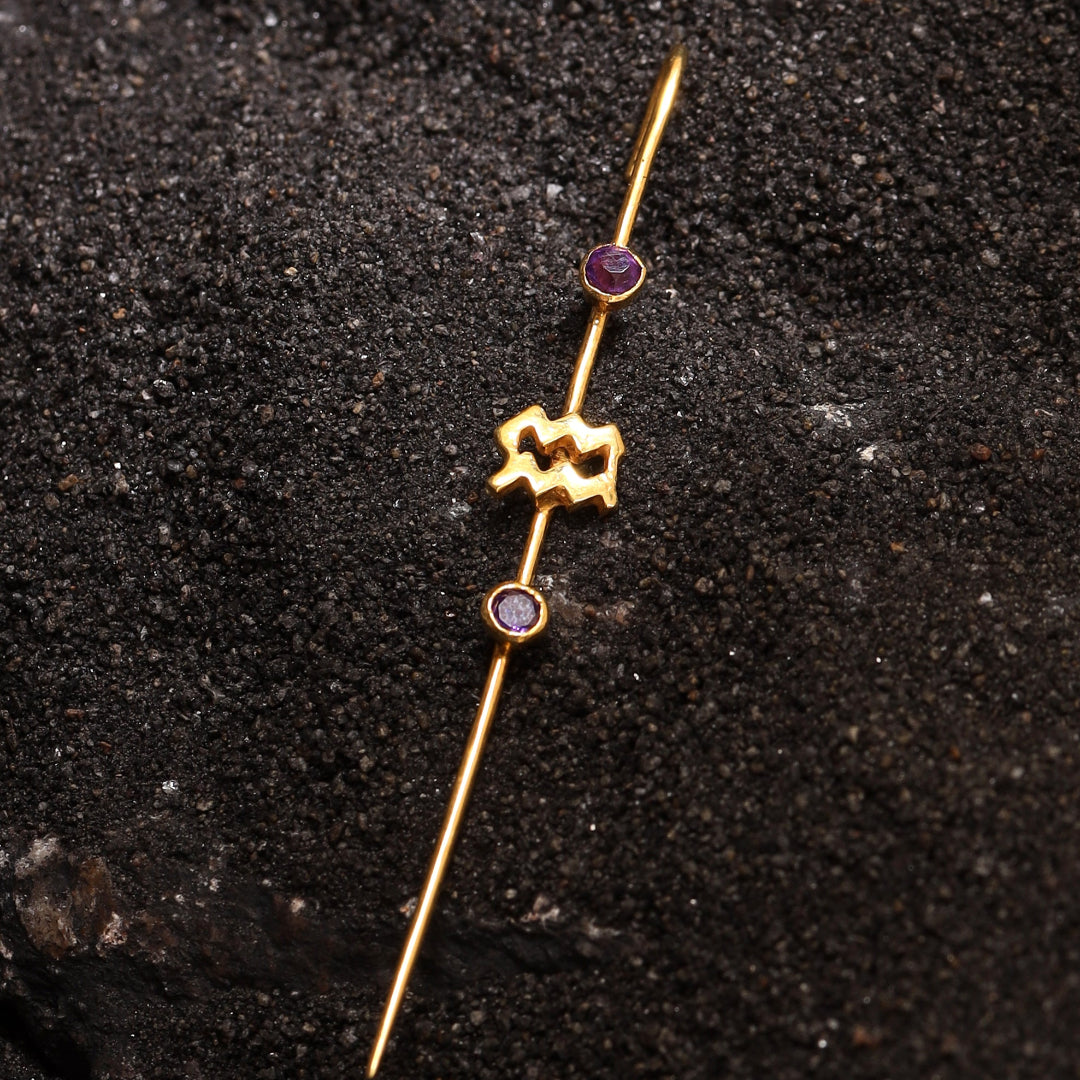 Aquarius Ear Pin