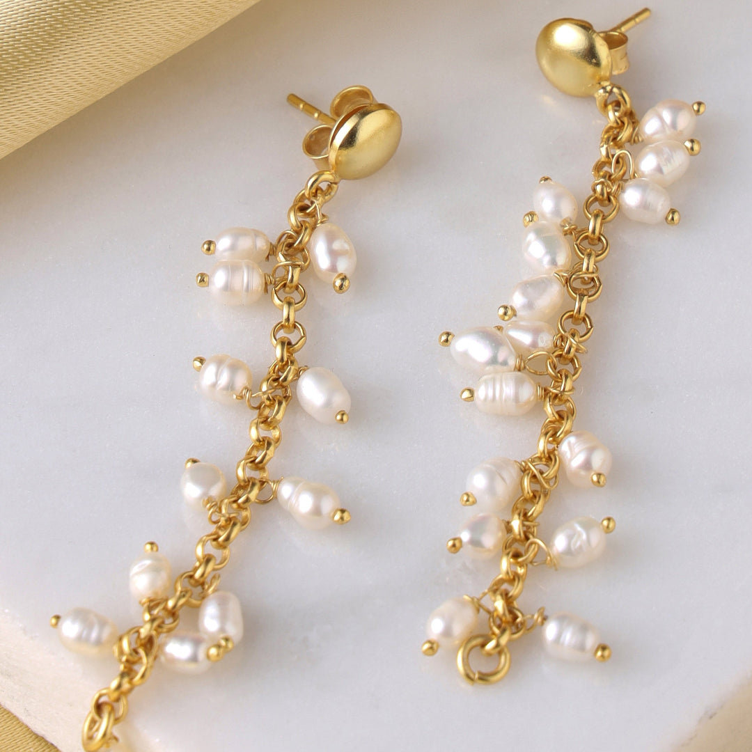 Pearl long dual danglers