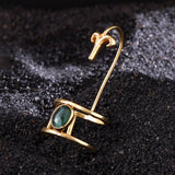 Aries Nail Ring with birthstone