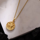 Solid horoscope charm