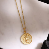Solid horoscope charm