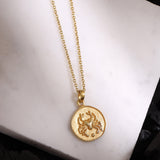 Solid horoscope charm