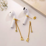 Leo charm airpods earrings