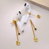 Virgo charm airpods earrings