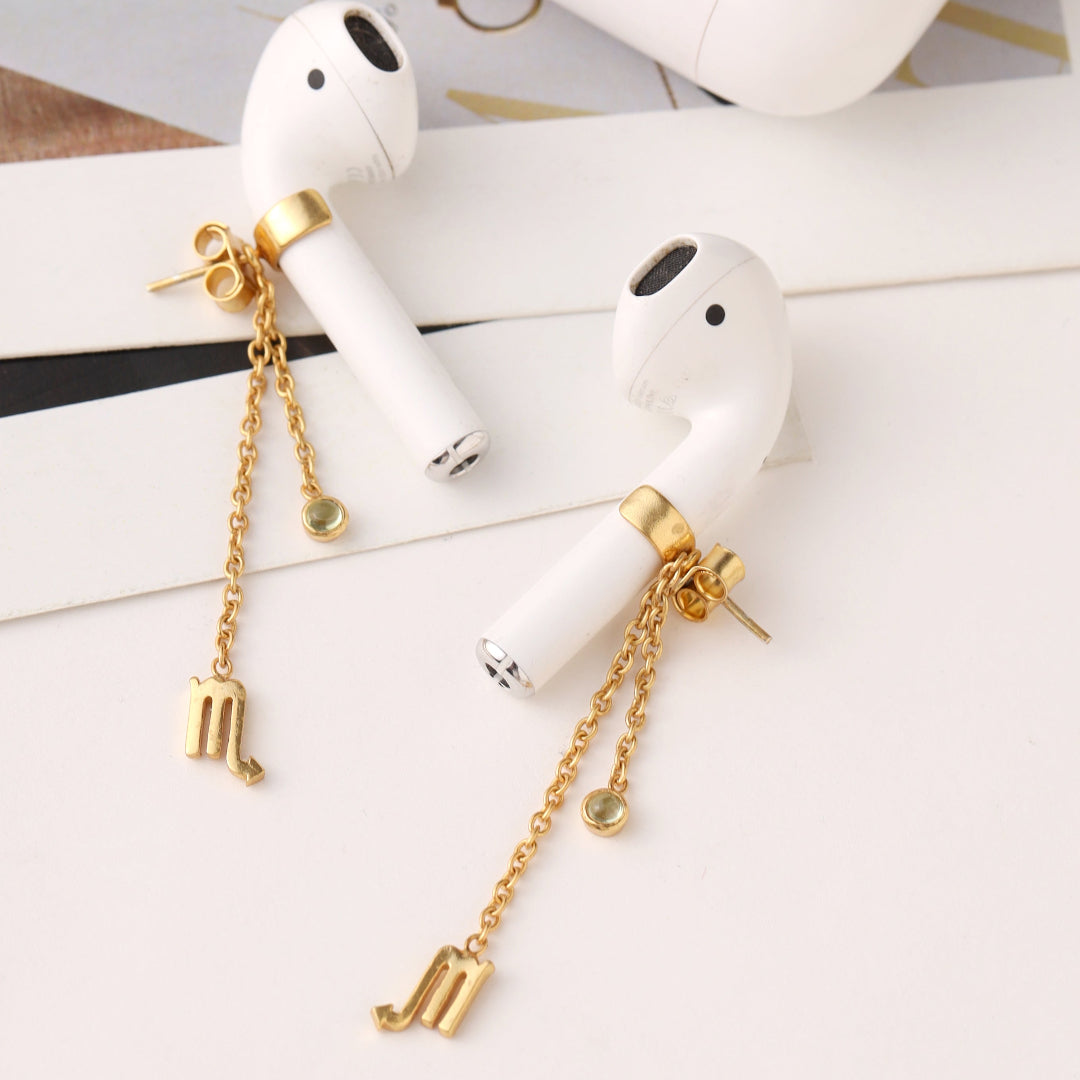Scorpio Airpods earrings