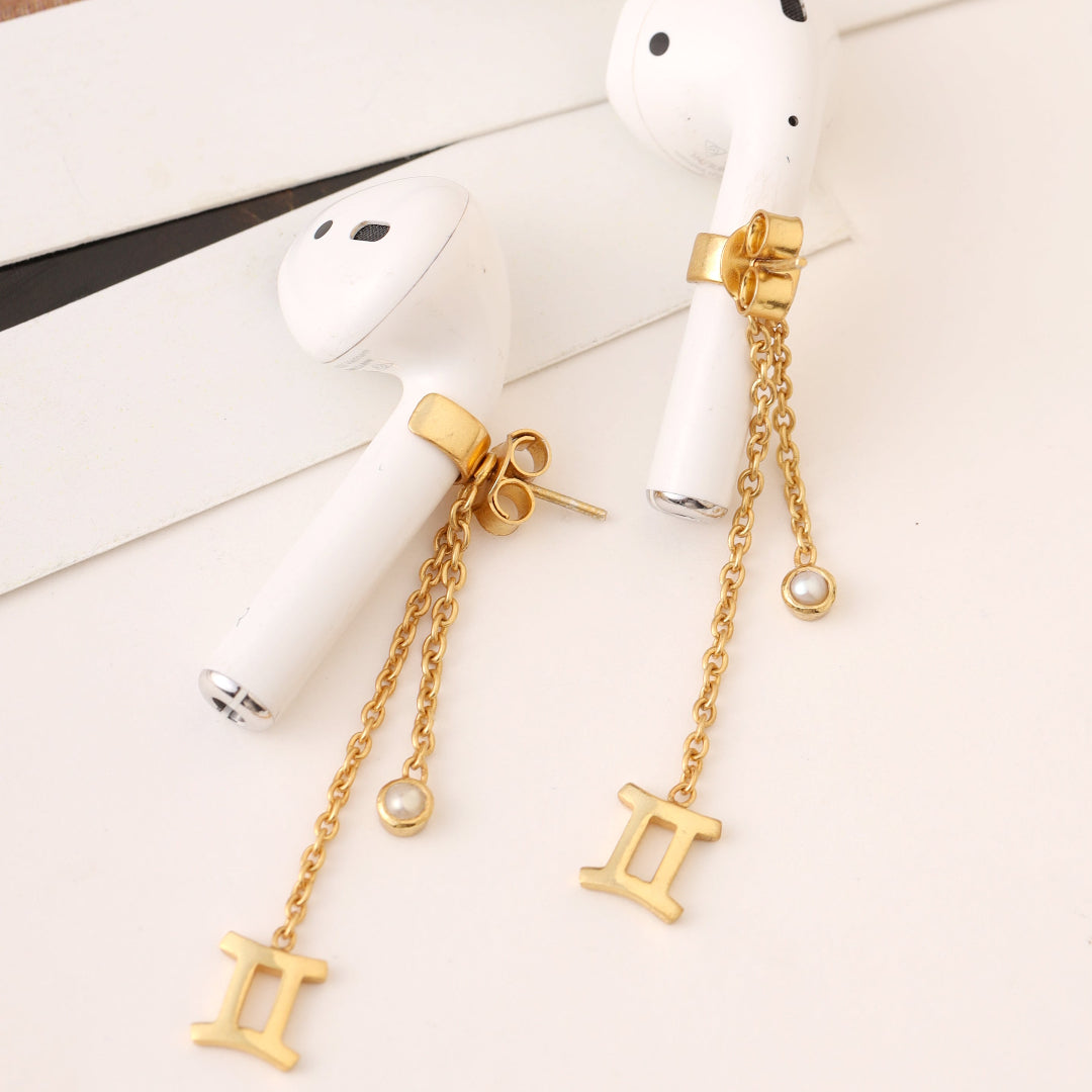 Gemini Airpods earrings