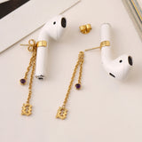 Aquarius Airpods earrings