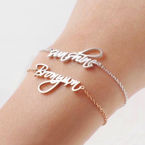Customized Name bracelet