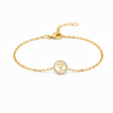 Cz Om 92.5 silver bracelet