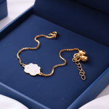 Cloud 92.5 silver anklet for baby girl