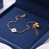 Evil eye blue 92.5 silver anklet for baby girl