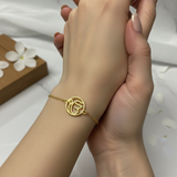 Ik onkar 92.5 silver bracelet