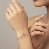 Cz Om 92.5 silver bracelet