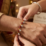 5 Ghungroo 92.5 Silver rakhi
