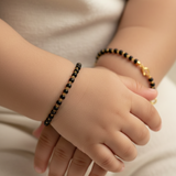 Classic Black beads 92.5 silver kids Nazariye