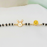 Bunny & smiley 92.5 silver kids Nazariye