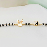 Bunny & yin yang 92.5 silver kids Nazariye