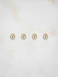 Evil eye kurta buttons