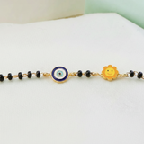 Evil eye & Sun 92.5 silver kids Nazariye