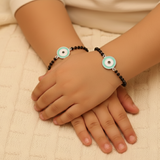 Evil eye pastel blue 92.5 silver kids Nazariye
