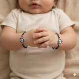 Evil eye 92.5 silver kids Nazariye original 4 layered