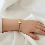 Unicorn Silver adjustable kids bangle