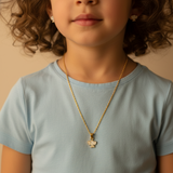 Elephant charm 92.5 silver necklace