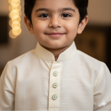 evil eye pastel blue kurta buttons