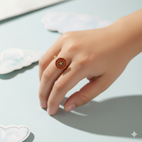 Captain america kids adjustable ring