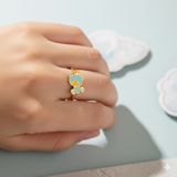 Teddy kids adjustable ring