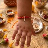 Moon 92.5 silver versatile pendant rakhi
