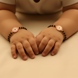 Evil eye kids Nazariye pastel pink