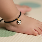 Panda kids black thread nazarbattu