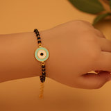 Evil eye kids Nazariye pastel blue