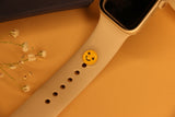 Smiley watch button
