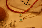 Evil eye Couple rakhi Pedant