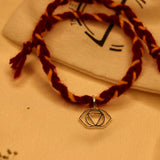Third eye chakra  92.5 silver rakhi-pendant (Ajna)