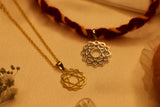 Heart chakra couple rakhi-pendant (Anahata)