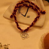 Root chakra 92.5 silver rakhi-pendant (Muladhara)