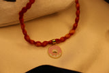 Enamelled Donut versatile pendant rakhi