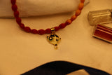 Enamelled Buttercup Powerpuff Girls versatile pendant rakhi