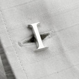 Personalized single Initial cufflinks for men