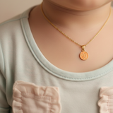 Ik onkar charm 92.5 silver necklace