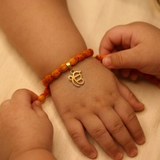 Ik Onkar small logo 92.5 silver versatile pendant rakhi