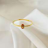 ironman Silver adjustable kids bangle