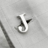 Personalized single Initial cufflinks for men