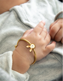 Bunny Silver adjustable kids bangle