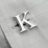 Personalized single Initial cufflinks for men