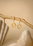 Sacral Chakra Cz hoops